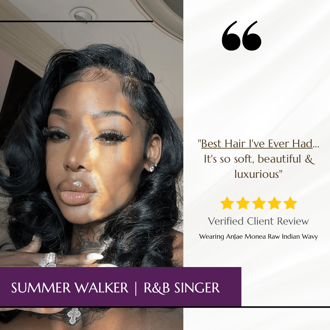 Raw Indian Wavy - ANJAE MONEA BEAUTY