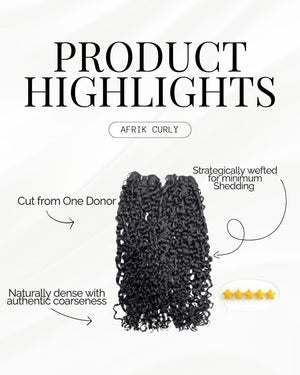 Raw Afrik Curly - ANJAE MONEA BEAUTY