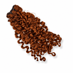 Raw Curly Copper Cashmere - ANJAE MONEA COLLECTION