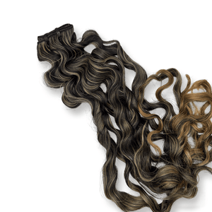Raw Curly Noir Blonde - ANJAE MONEA COLLECTION