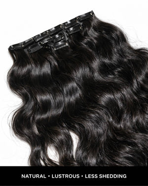 Raw Hair Clip In Extensions - ANJAE MONEA BEAUTY