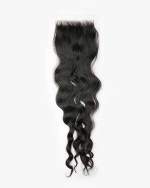 Raw Indian Wavy 5x5 HD Closure - ANJAE MONEA BEAUTY